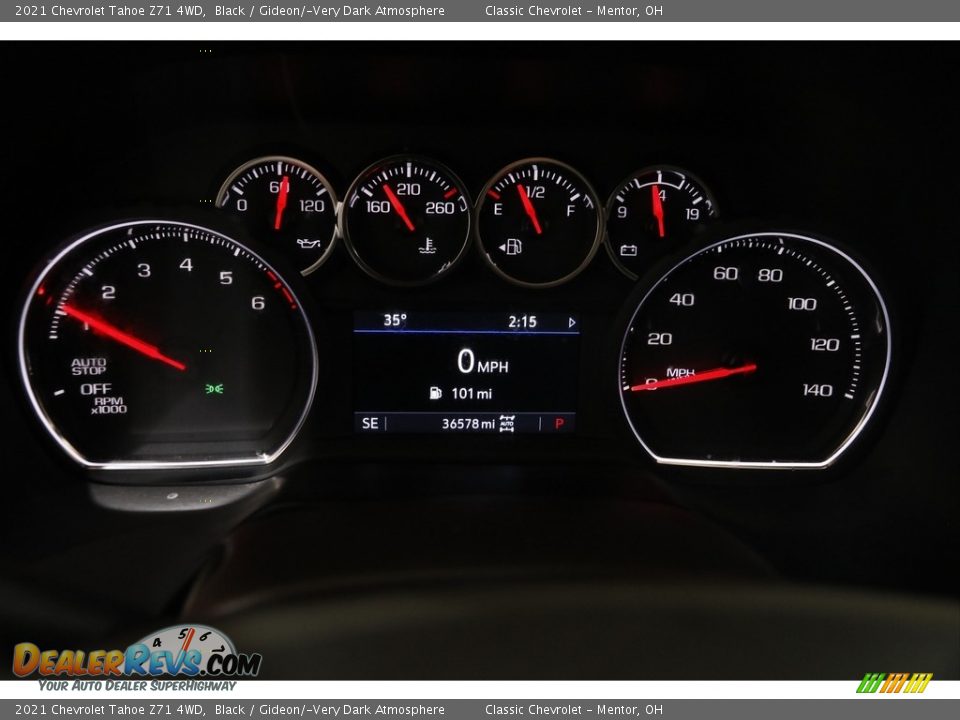 2021 Chevrolet Tahoe Z71 4WD Gauges Photo #9