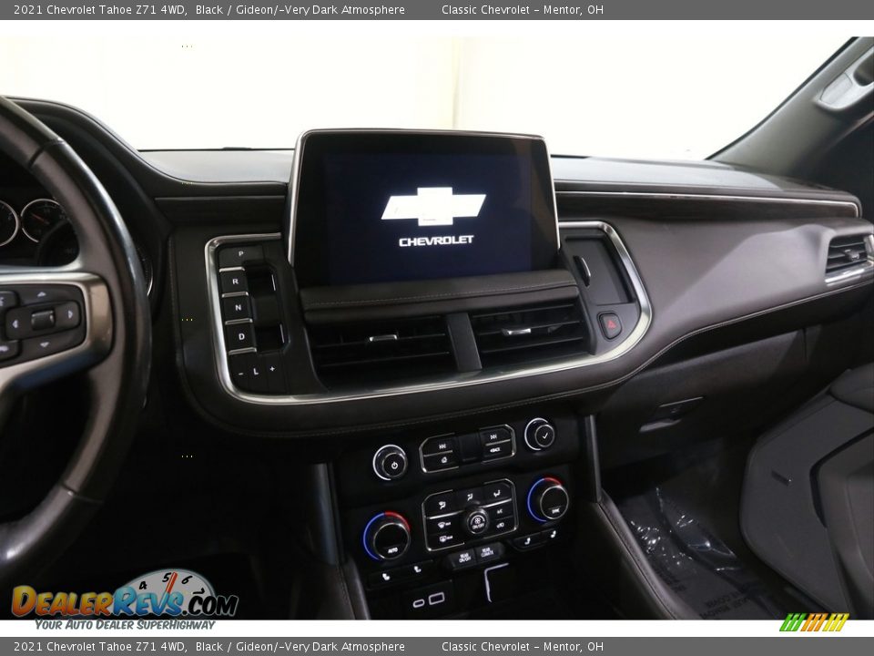 2021 Chevrolet Tahoe Z71 4WD Black / Gideon/­Very Dark Atmosphere Photo #10