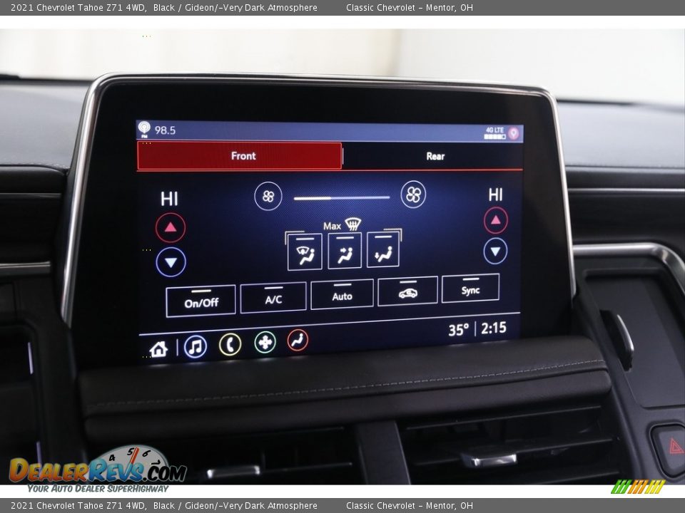 Controls of 2021 Chevrolet Tahoe Z71 4WD Photo #13