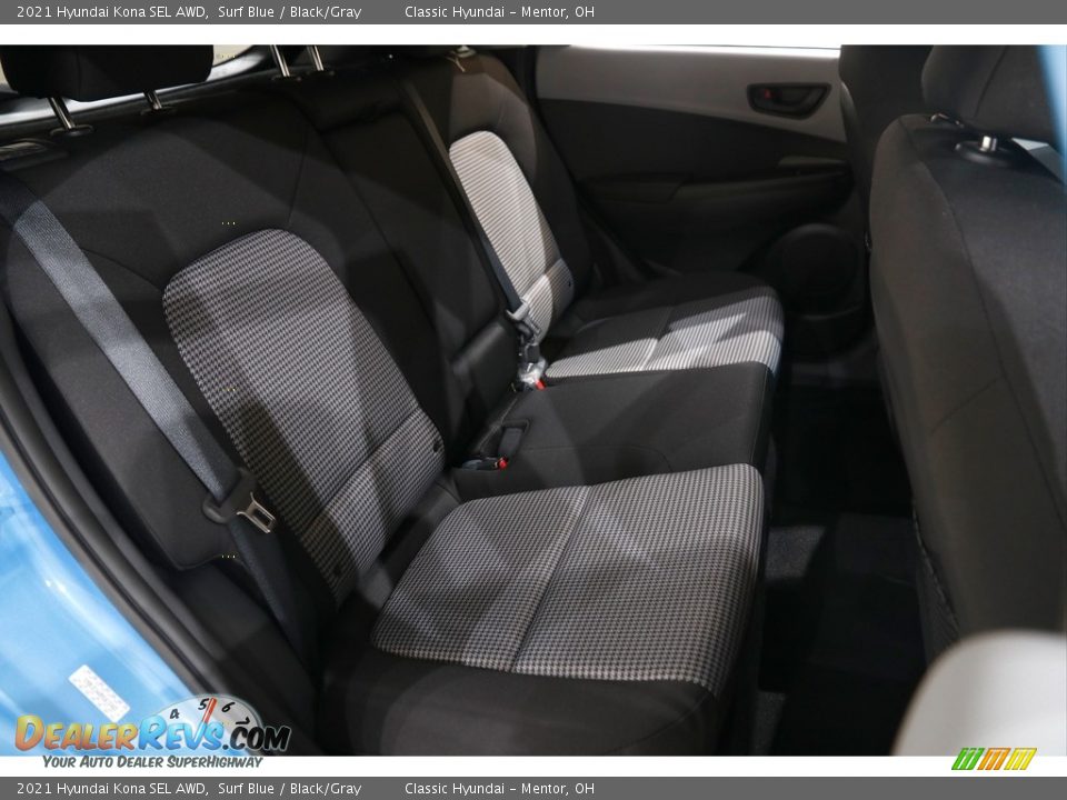 2021 Hyundai Kona SEL AWD Surf Blue / Black/Gray Photo #15