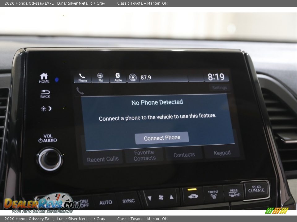 2020 Honda Odyssey EX-L Lunar Silver Metallic / Gray Photo #11