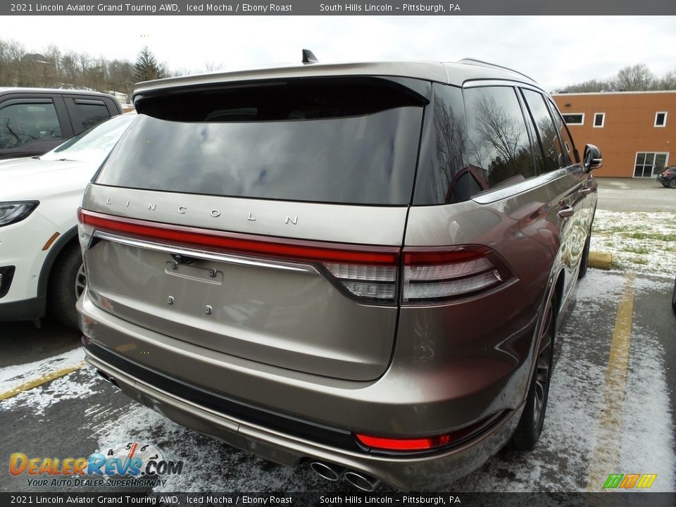 2021 Lincoln Aviator Grand Touring AWD Iced Mocha / Ebony Roast Photo #4