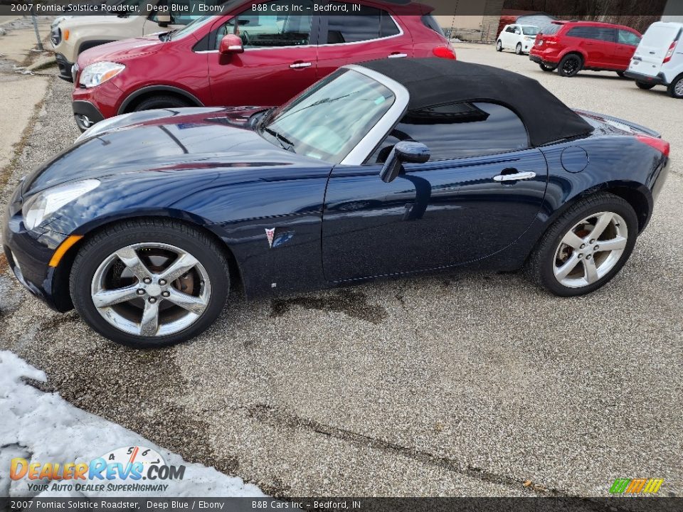 Deep Blue 2007 Pontiac Solstice Roadster Photo #1