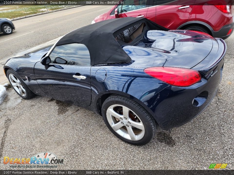 Deep Blue 2007 Pontiac Solstice Roadster Photo #2