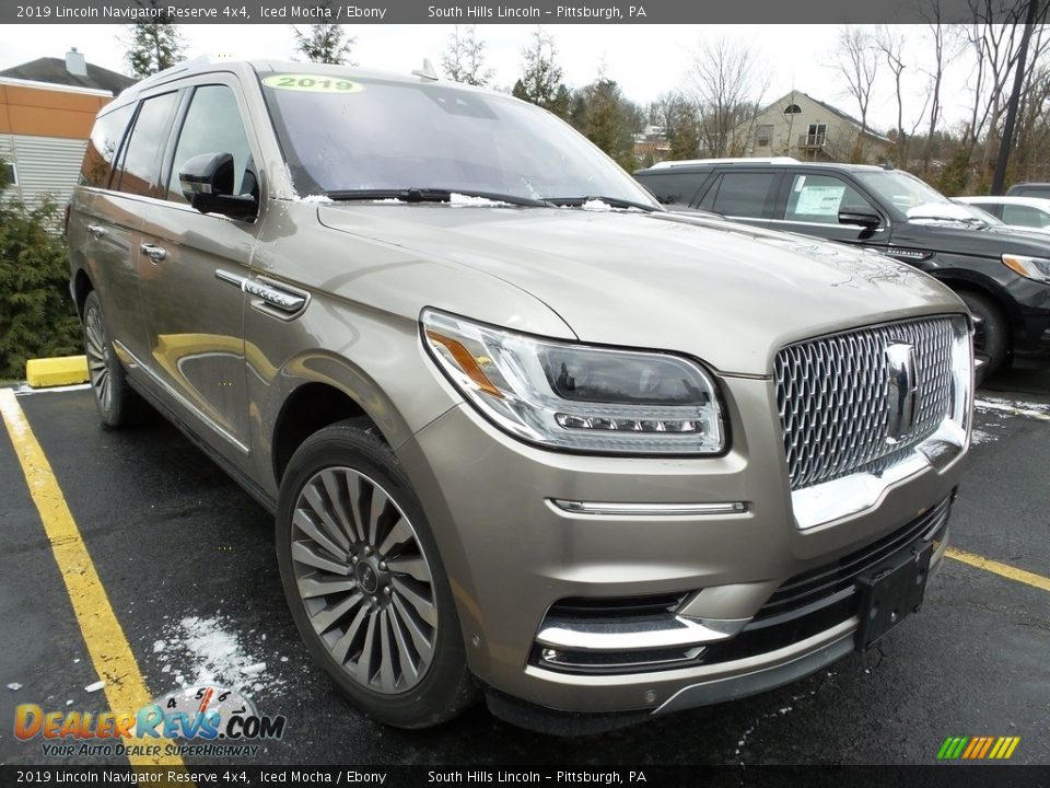 2019 Lincoln Navigator Reserve 4x4 Iced Mocha / Ebony Photo #4