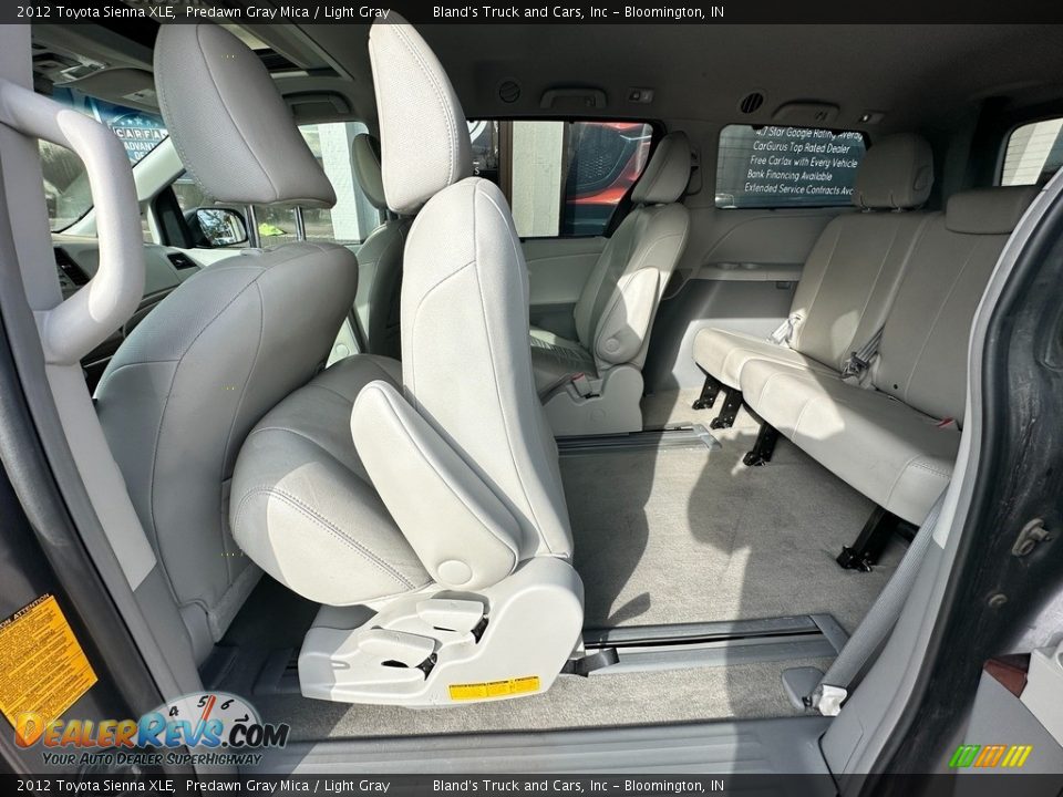 2012 Toyota Sienna XLE Predawn Gray Mica / Light Gray Photo #36