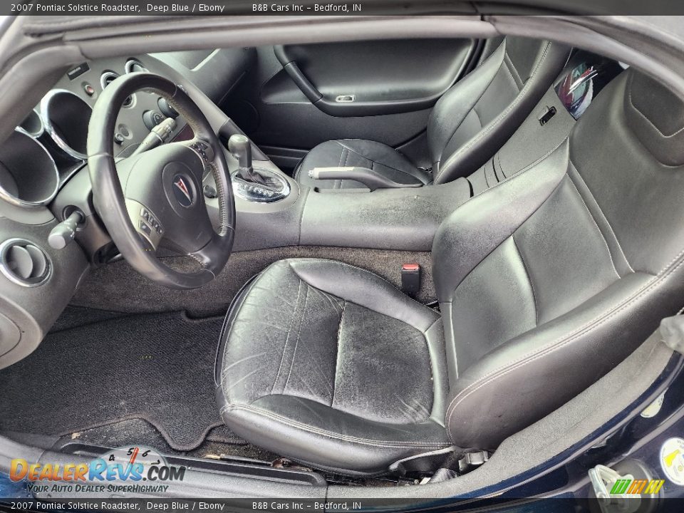 Front Seat of 2007 Pontiac Solstice Roadster Photo #7