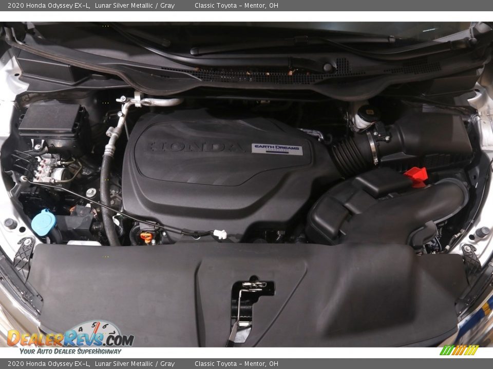2020 Honda Odyssey EX-L Lunar Silver Metallic / Gray Photo #22