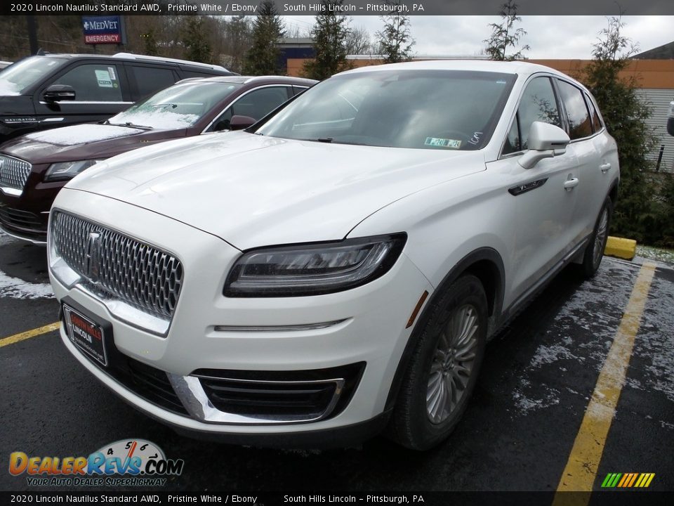 2020 Lincoln Nautilus Standard AWD Pristine White / Ebony Photo #1