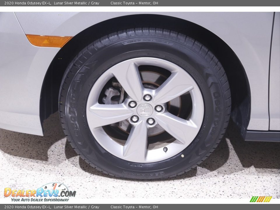 2020 Honda Odyssey EX-L Lunar Silver Metallic / Gray Photo #23