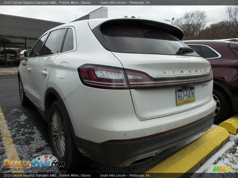 2020 Lincoln Nautilus Standard AWD Pristine White / Ebony Photo #2