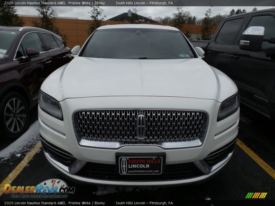 2020 Lincoln Nautilus Standard AWD Pristine White / Ebony Photo #5