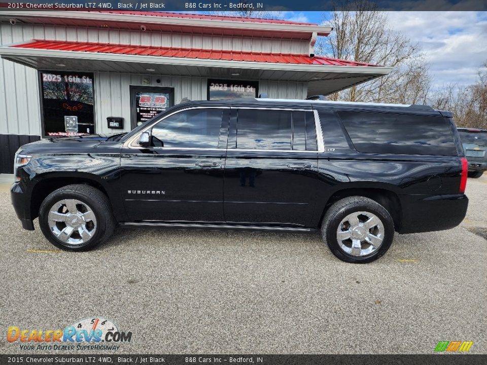 2015 Chevrolet Suburban LTZ 4WD Black / Jet Black Photo #1