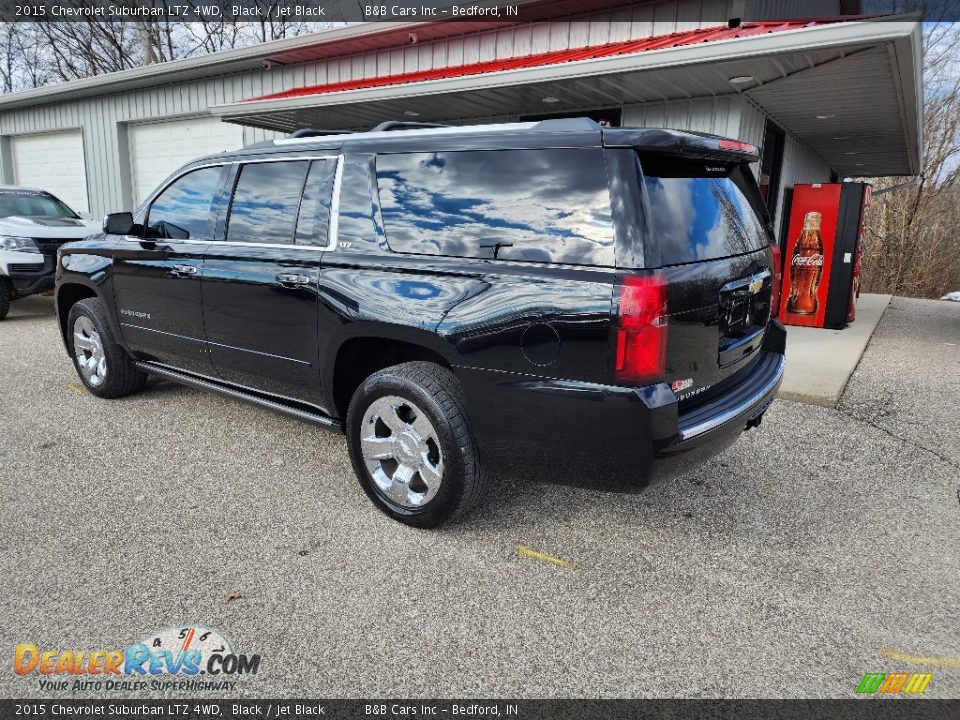 2015 Chevrolet Suburban LTZ 4WD Black / Jet Black Photo #2