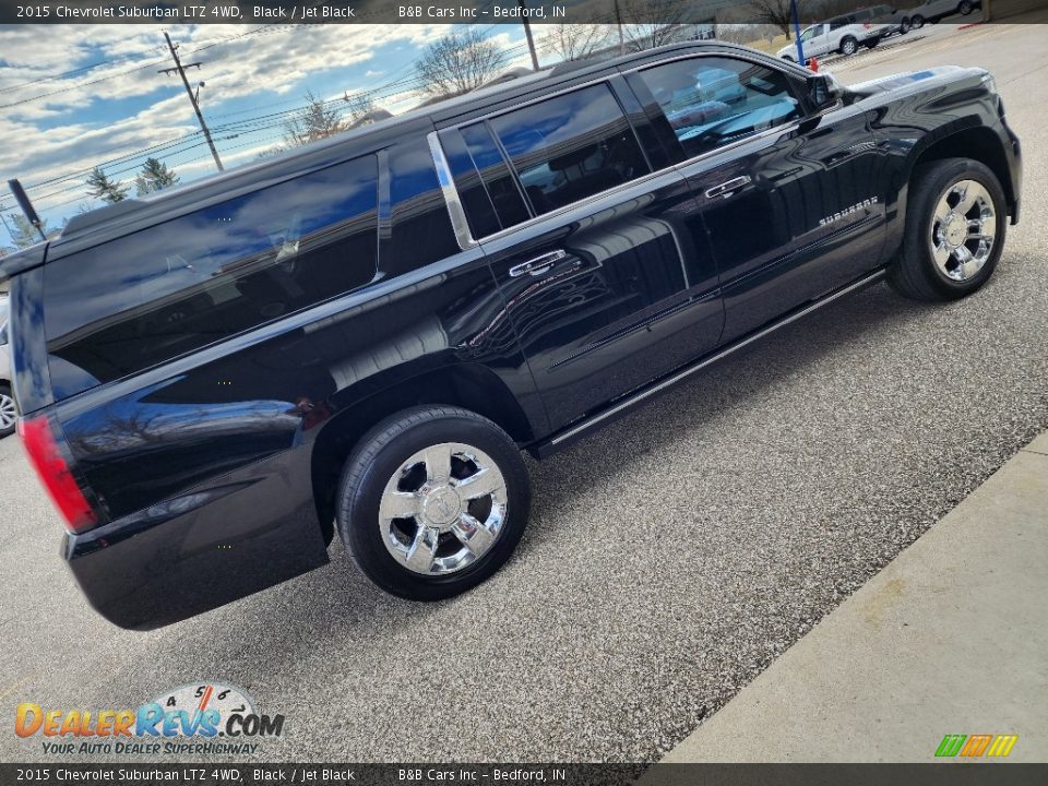 2015 Chevrolet Suburban LTZ 4WD Black / Jet Black Photo #5