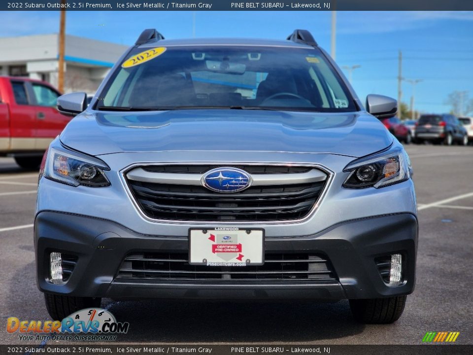 2022 Subaru Outback 2.5i Premium Ice Silver Metallic / Titanium Gray Photo #21