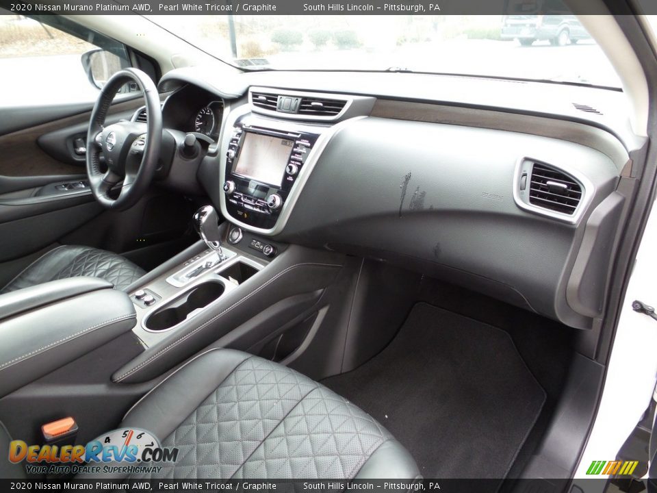 Graphite Interior - 2020 Nissan Murano Platinum AWD Photo #12