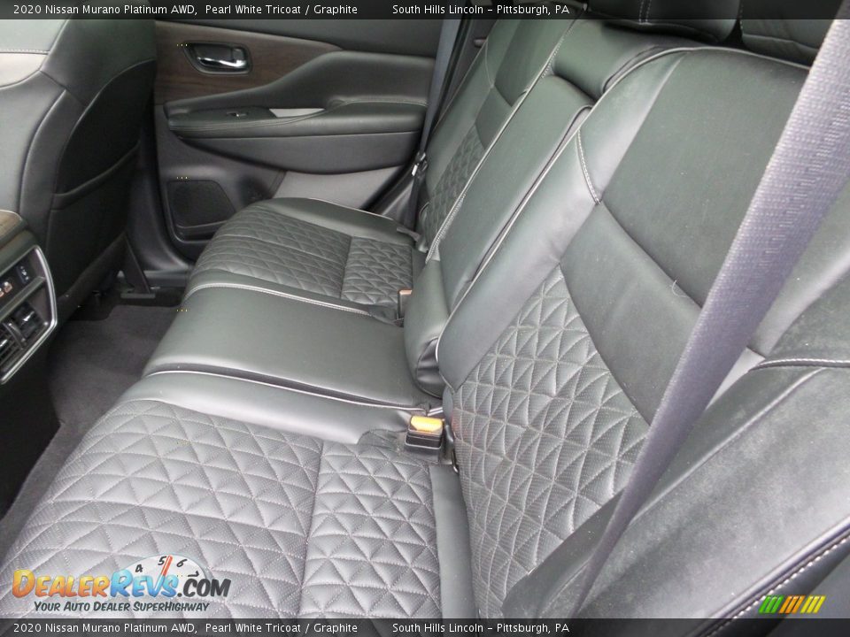 Rear Seat of 2020 Nissan Murano Platinum AWD Photo #16