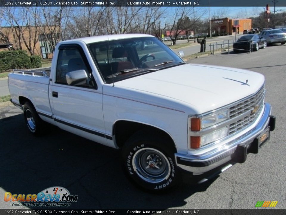 Front 3/4 View of 1992 Chevrolet C/K C1500 Extended Cab Photo #3