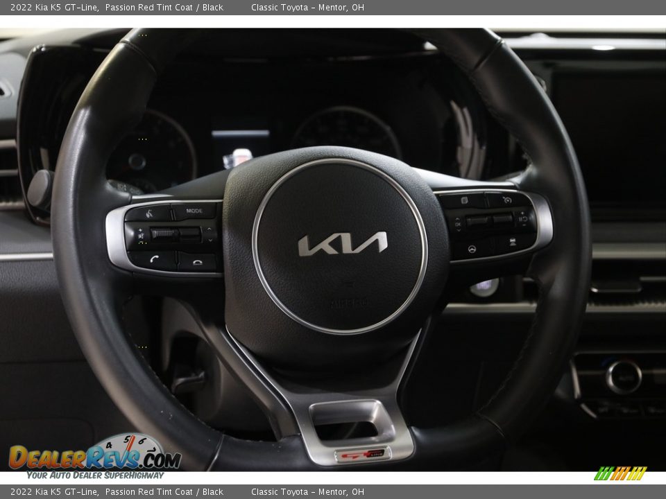 2022 Kia K5 GT-Line Steering Wheel Photo #7