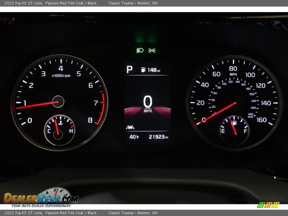 2022 Kia K5 GT-Line Gauges Photo #8
