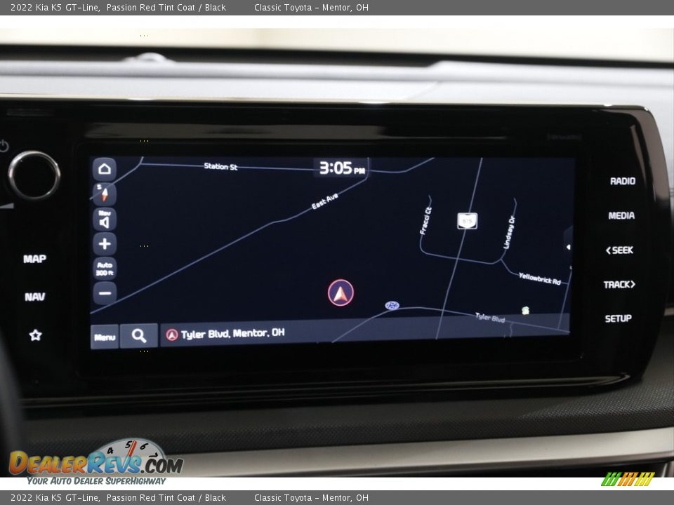 Navigation of 2022 Kia K5 GT-Line Photo #10
