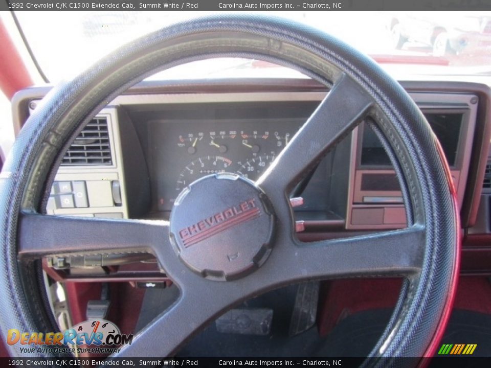 1992 Chevrolet C/K C1500 Extended Cab Steering Wheel Photo #12