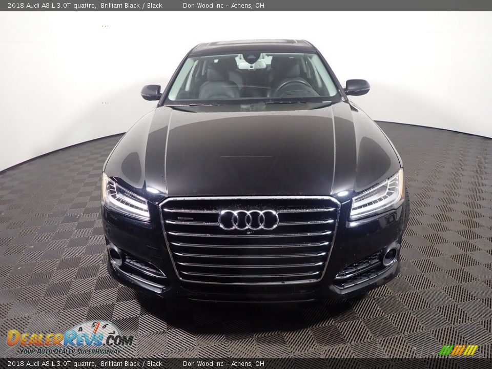 Brilliant Black 2018 Audi A8 L 3.0T quattro Photo #6