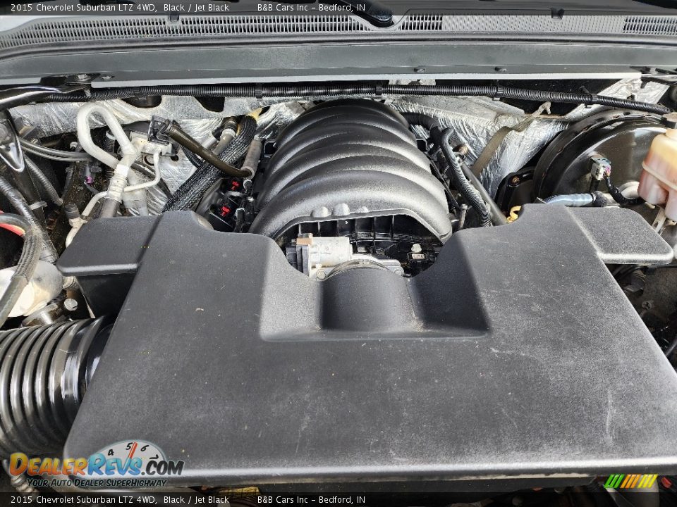 2015 Chevrolet Suburban LTZ 4WD Black / Jet Black Photo #27