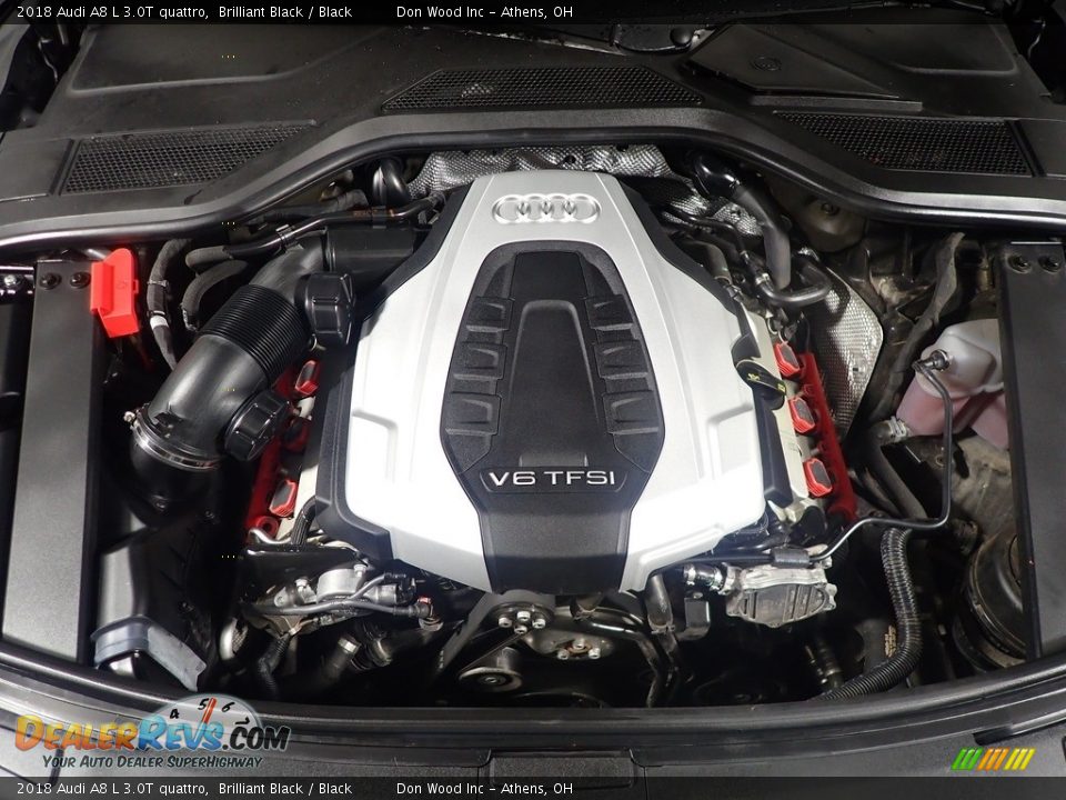 2018 Audi A8 L 3.0T quattro 3.0 Liter TFSI Supercharged DOHC 24-Valve VVT V6 Engine Photo #8