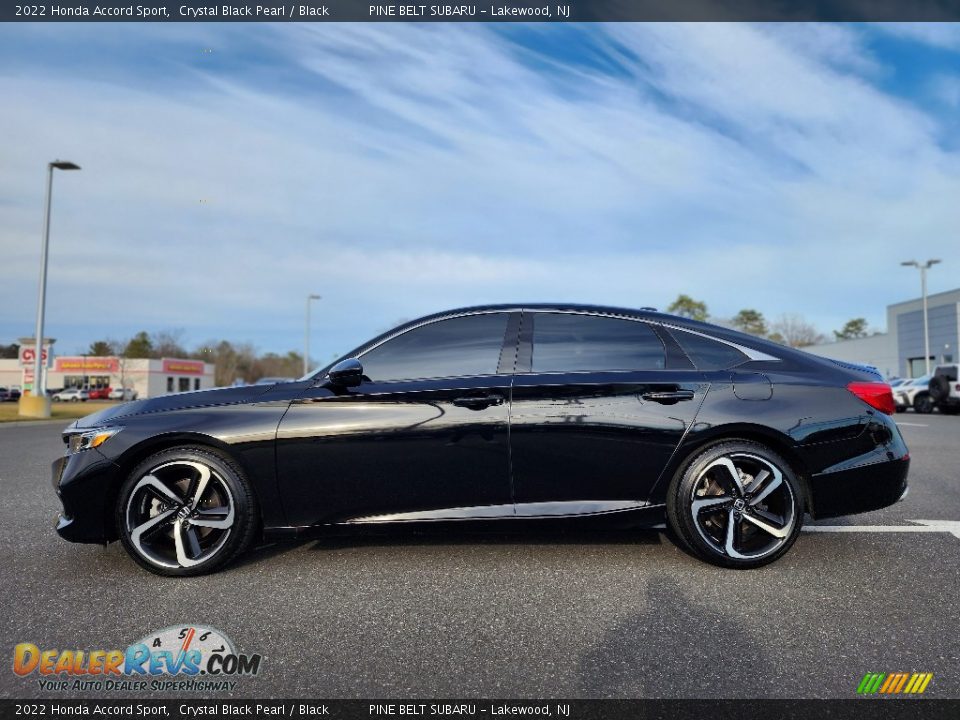 Crystal Black Pearl 2022 Honda Accord Sport Photo #13