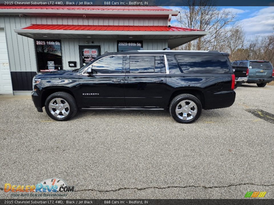 2015 Chevrolet Suburban LTZ 4WD Black / Jet Black Photo #29