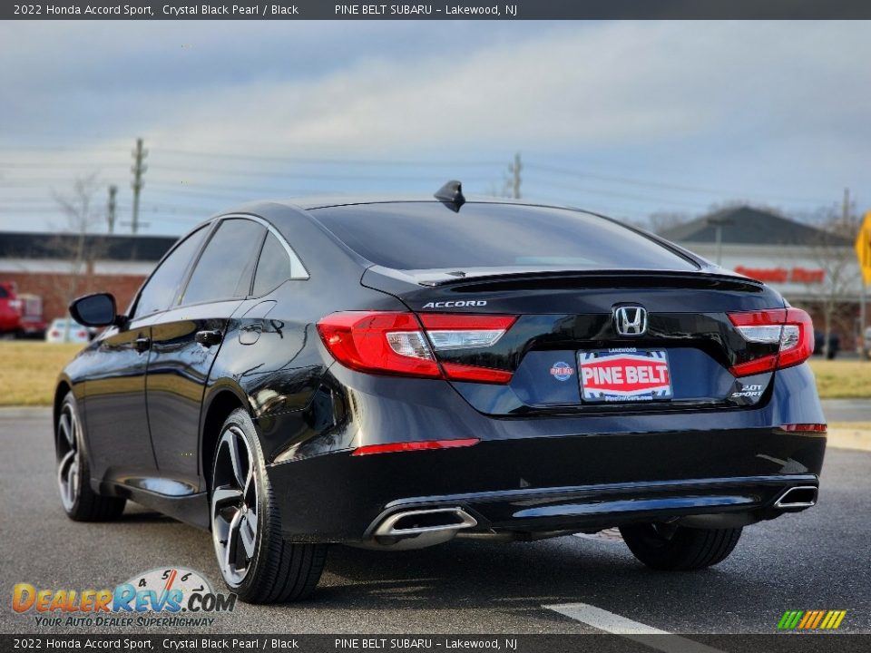 2022 Honda Accord Sport Crystal Black Pearl / Black Photo #15