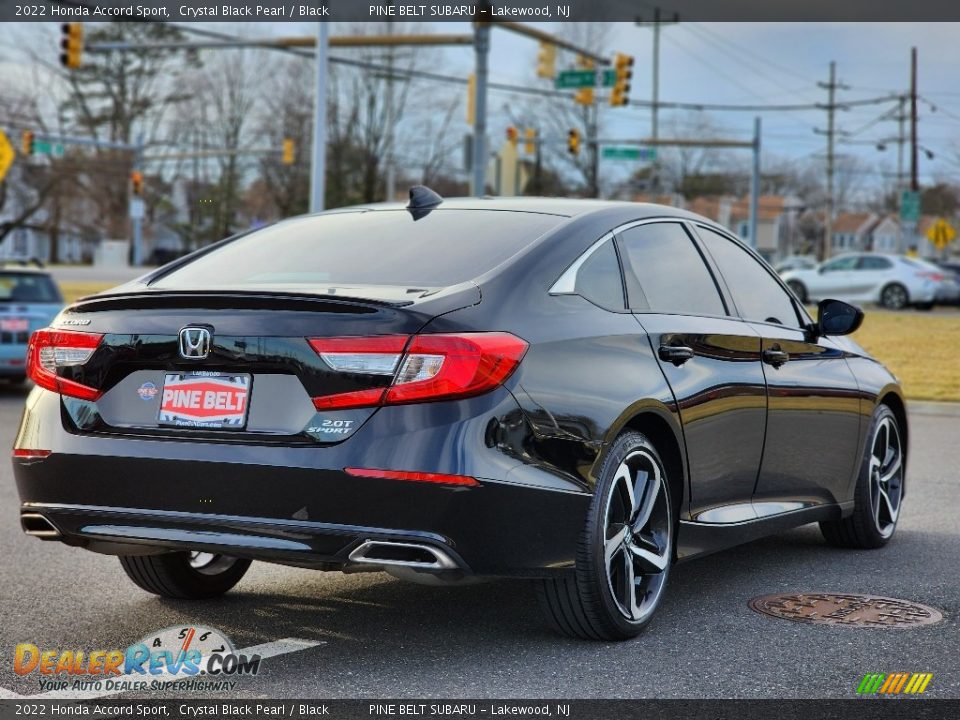 2022 Honda Accord Sport Crystal Black Pearl / Black Photo #17