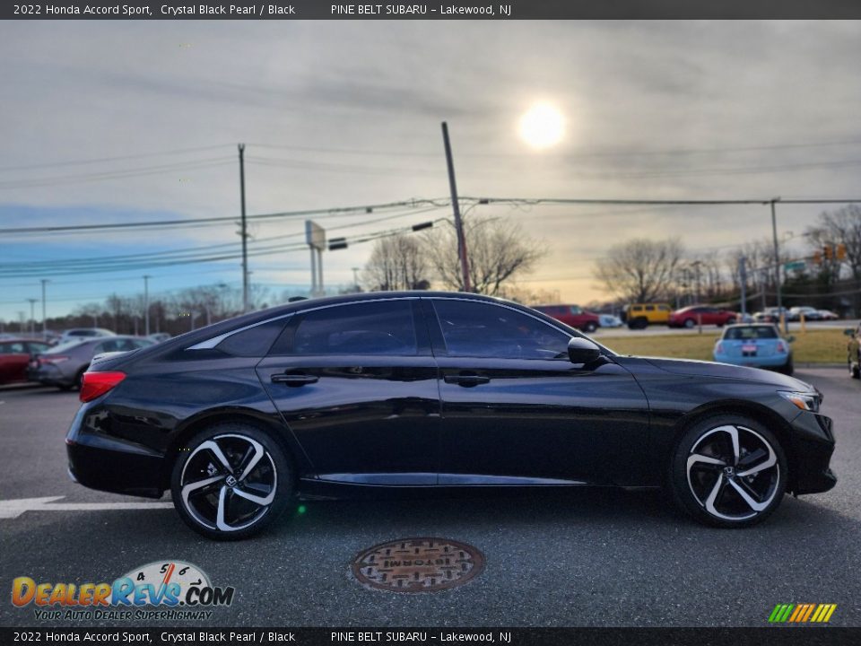 2022 Honda Accord Sport Crystal Black Pearl / Black Photo #18