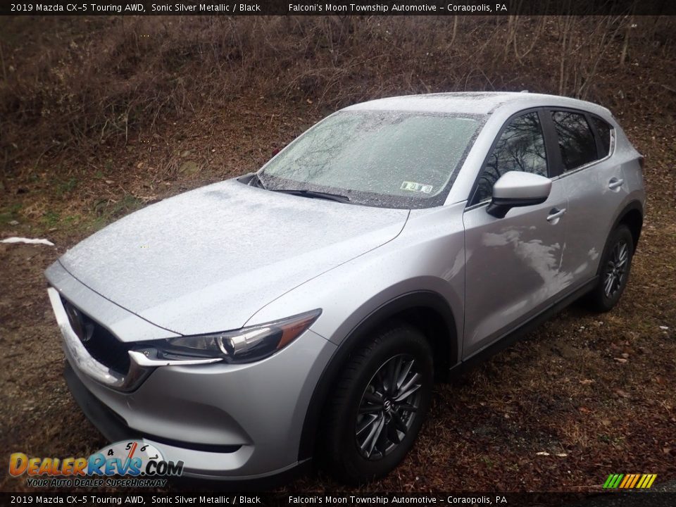 2019 Mazda CX-5 Touring AWD Sonic Silver Metallic / Black Photo #1