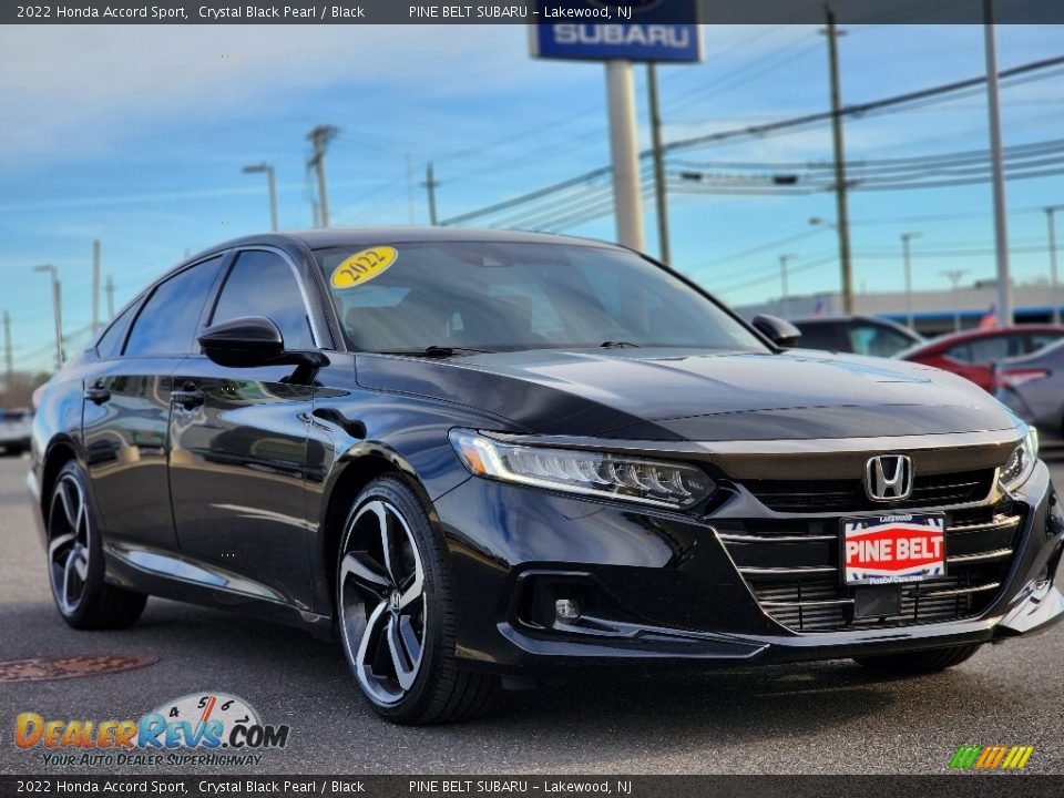 Crystal Black Pearl 2022 Honda Accord Sport Photo #19