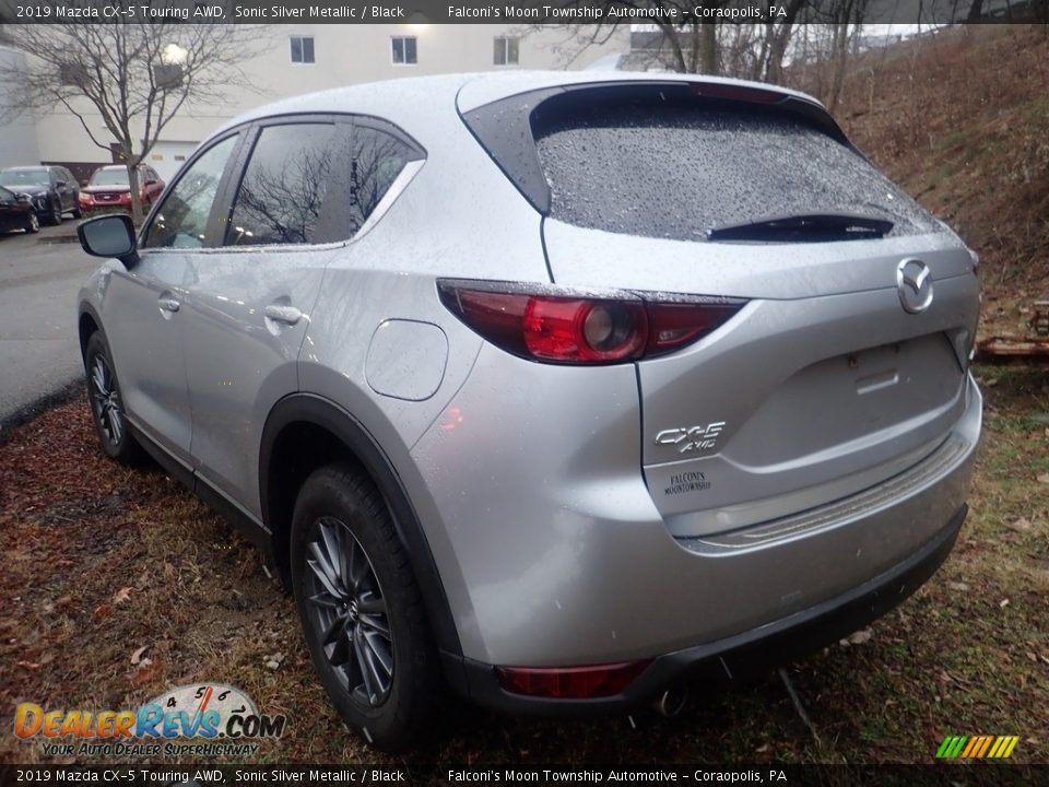 2019 Mazda CX-5 Touring AWD Sonic Silver Metallic / Black Photo #2