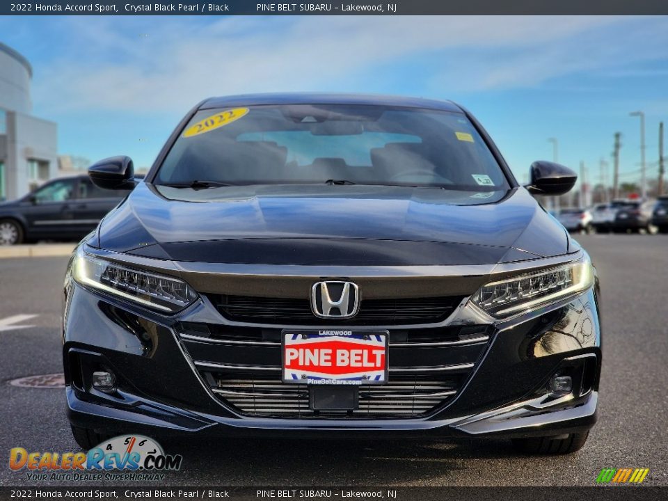 2022 Honda Accord Sport Crystal Black Pearl / Black Photo #20