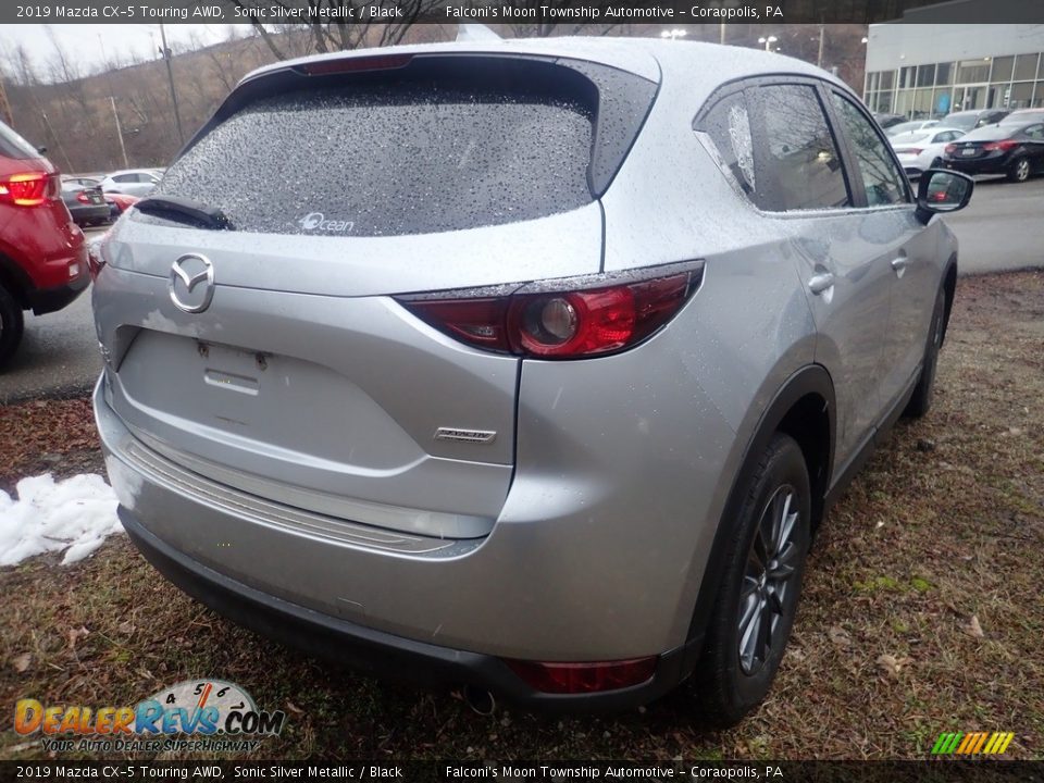 2019 Mazda CX-5 Touring AWD Sonic Silver Metallic / Black Photo #4