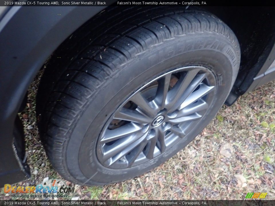 2019 Mazda CX-5 Touring AWD Sonic Silver Metallic / Black Photo #5