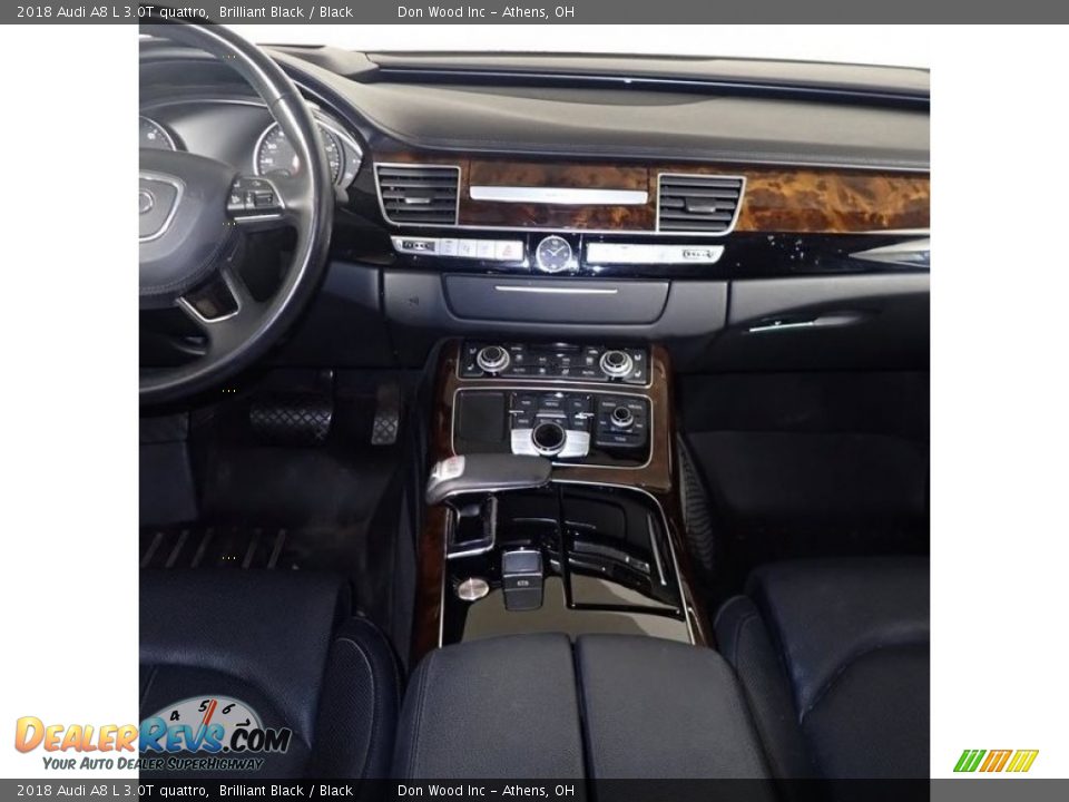 Dashboard of 2018 Audi A8 L 3.0T quattro Photo #24