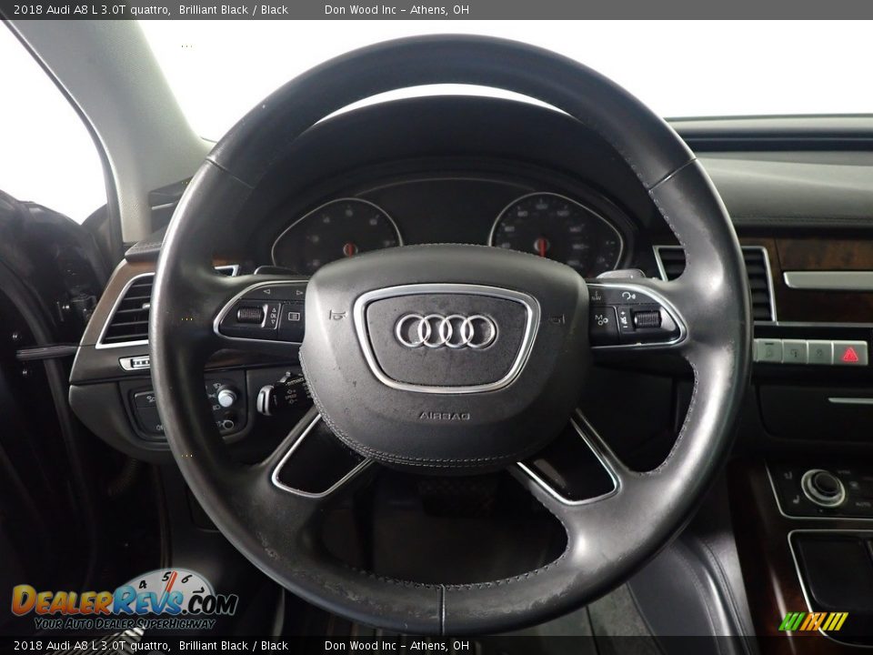 2018 Audi A8 L 3.0T quattro Steering Wheel Photo #26