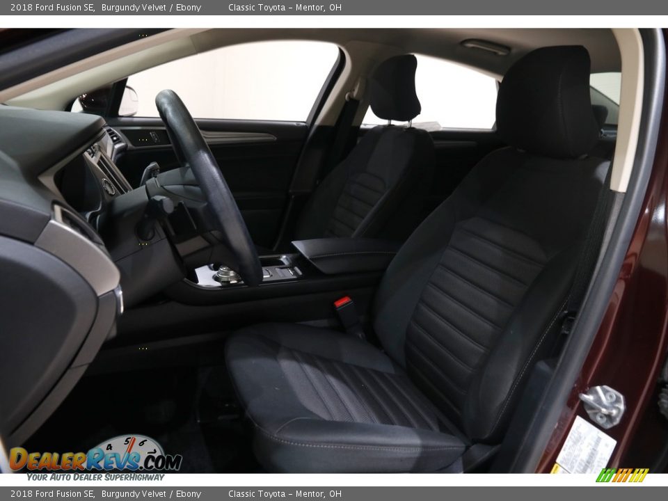 2018 Ford Fusion SE Burgundy Velvet / Ebony Photo #6