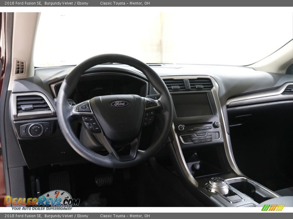 2018 Ford Fusion SE Burgundy Velvet / Ebony Photo #7