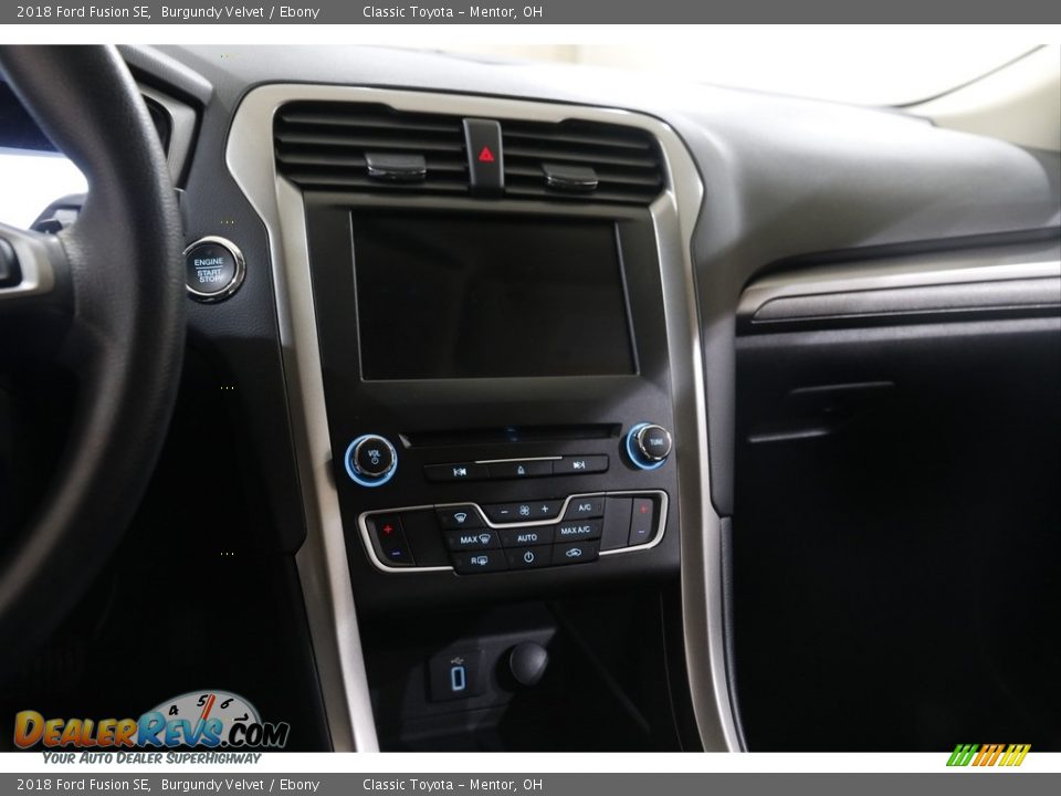 2018 Ford Fusion SE Burgundy Velvet / Ebony Photo #10