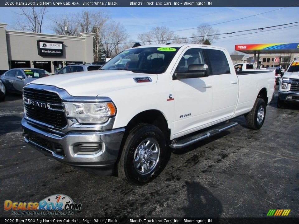 2020 Ram 2500 Big Horn Crew Cab 4x4 Bright White / Black Photo #2