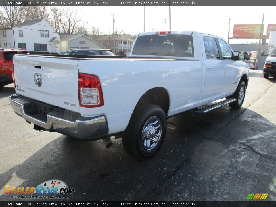 2020 Ram 2500 Big Horn Crew Cab 4x4 Bright White / Black Photo #4