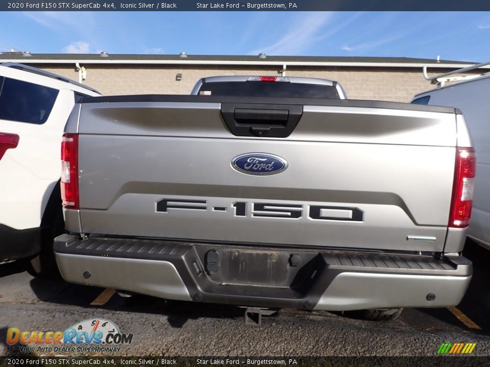2020 Ford F150 STX SuperCab 4x4 Iconic Silver / Black Photo #5