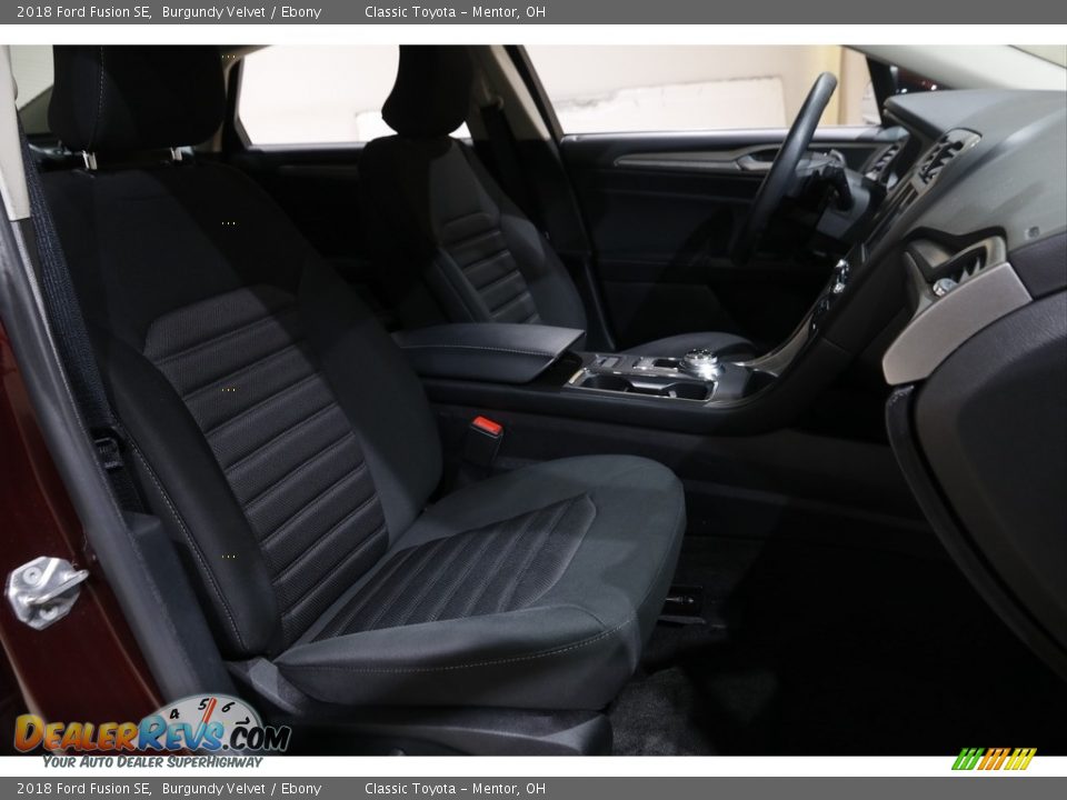 2018 Ford Fusion SE Burgundy Velvet / Ebony Photo #17